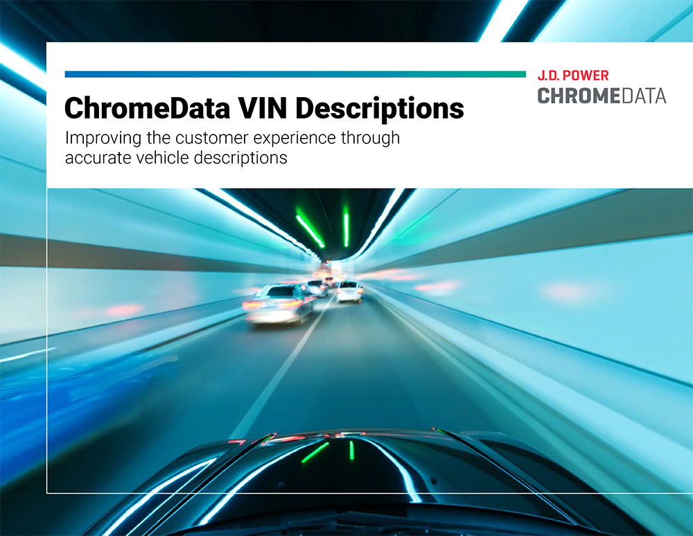 Chrome VIN Descriptions eBook cover