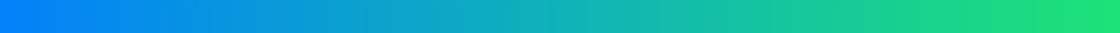 Blue green gradient divider bar horizontal